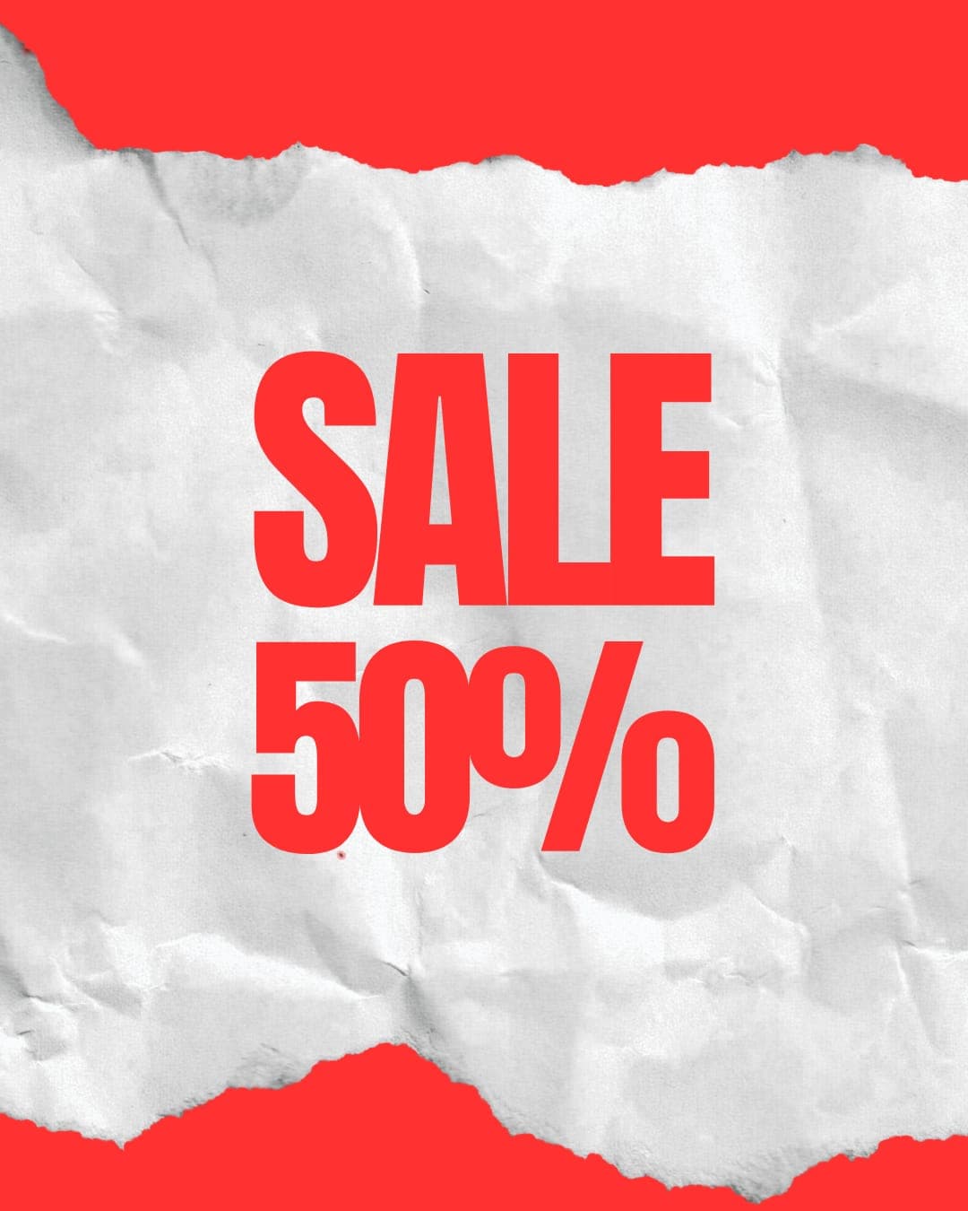 Sale 50% — Promotional Campaign
