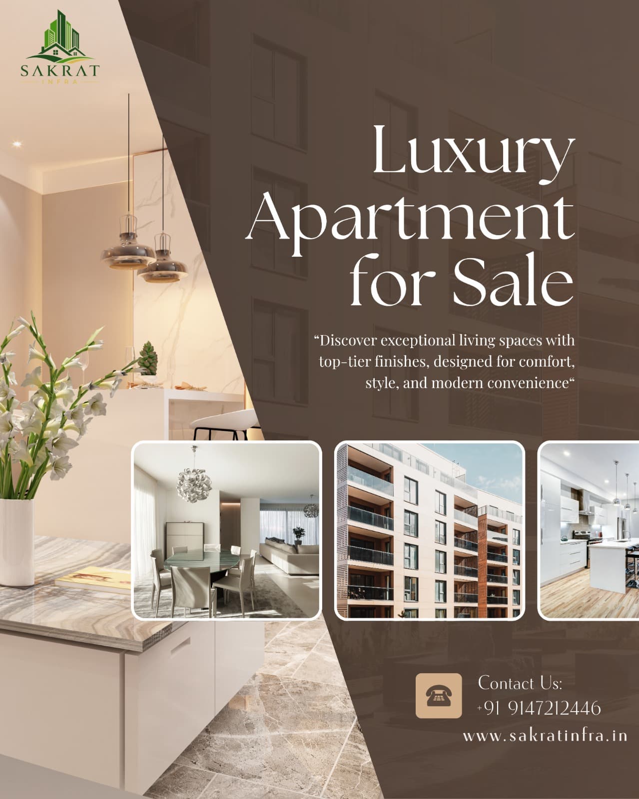 Sakrat Infra — Luxury Apartment Campaign