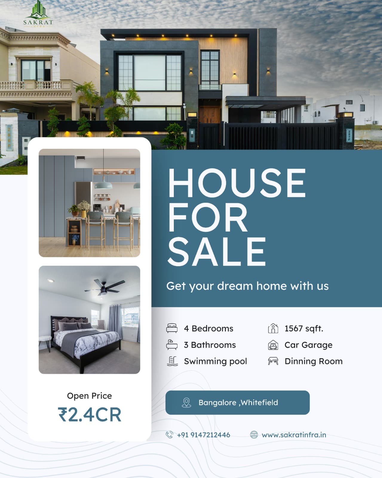 Sakrat Infra — 4 BHK Villa Listing