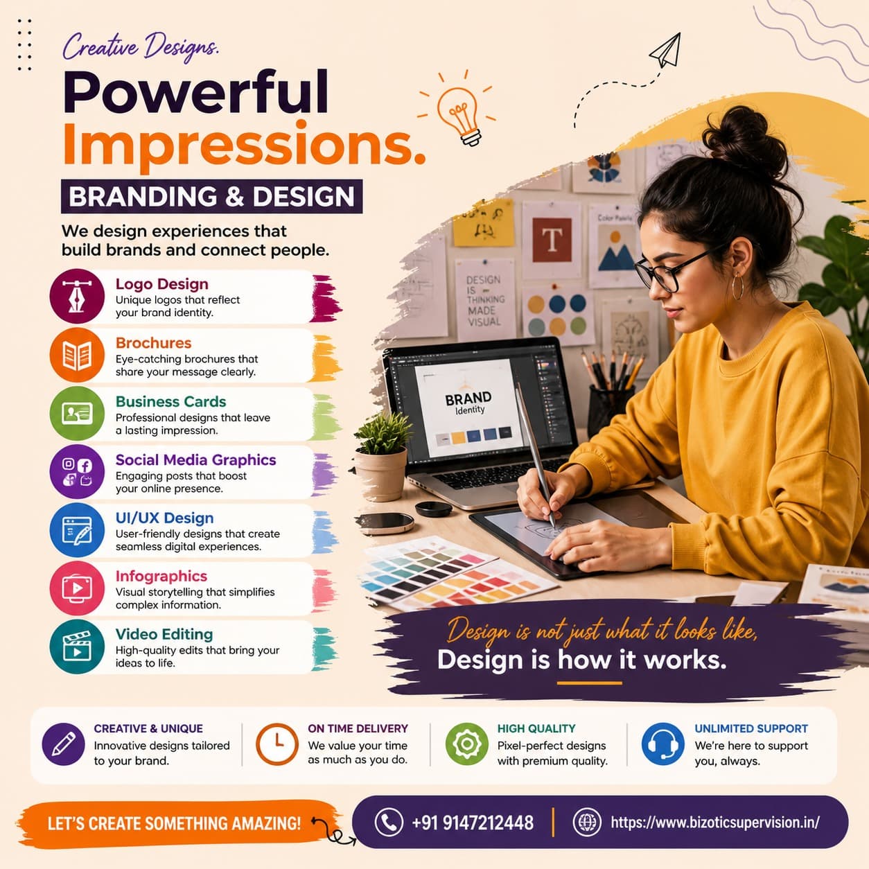 Bizotic Supervision — Branding & Design